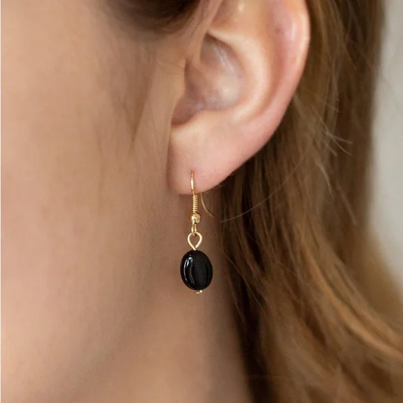 NWOT Black & Gold “Flair Affair” Necklace - Picture 6 of 9